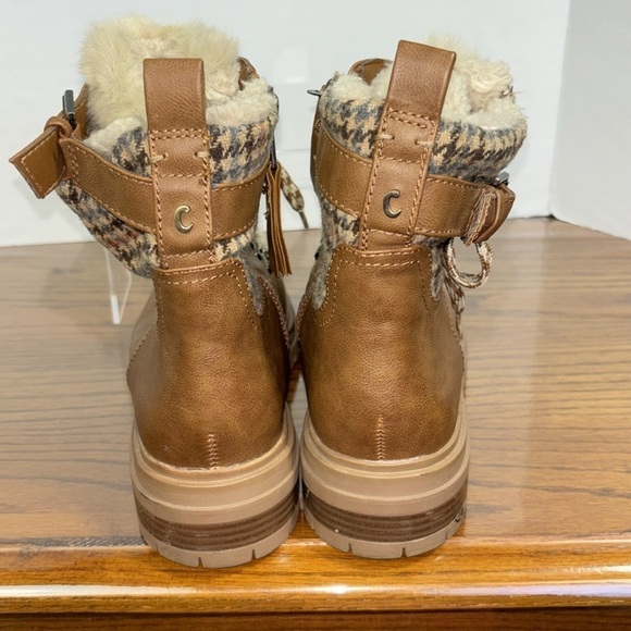 Circus by Sam Edleman women’s Gretchen shearling hiker boot/booties. Size 10 EUC - Picture 4 of 6